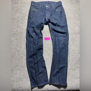 Levi’s 514 men’s jeans Sz 34/34 dark wash